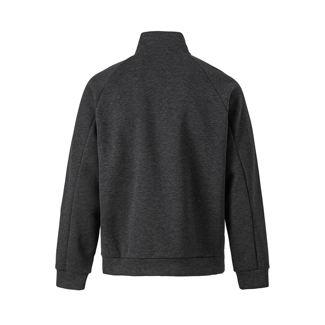Unisex Halb‑Zip Oversize Sweatshirt mit Stehkragen und Raglanärmeln Nord Taschen