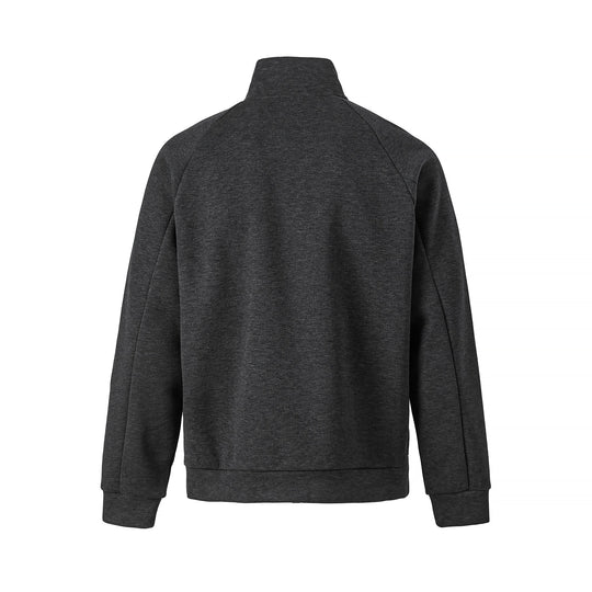 Unisex Halb‑Zip Oversize Sweatshirt mit Stehkragen und Raglanärmeln Nord Taschen