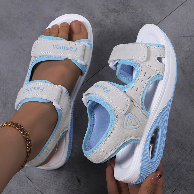 Damen Sportliche Sandalen mit ergonomischer Unterstützung und verstellbarem Klettverschluss