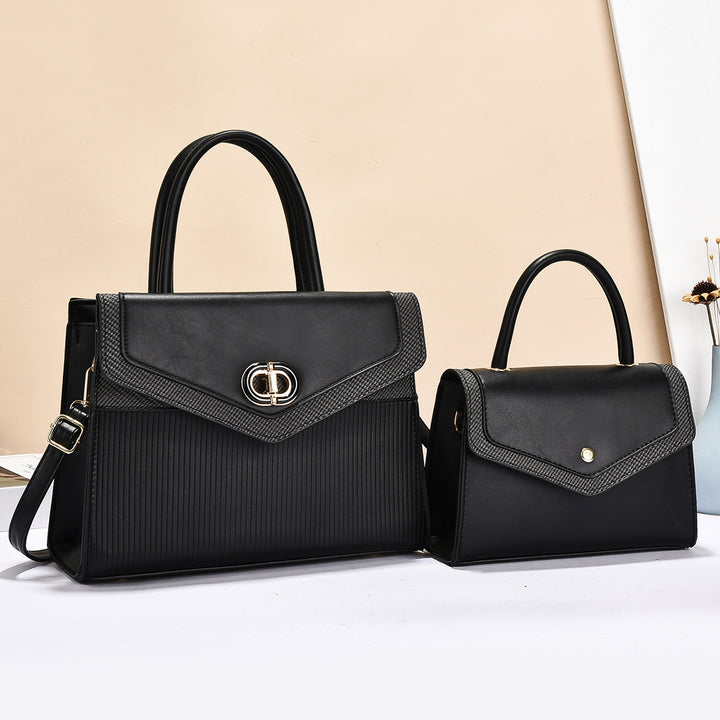 Damen elegantes Handtaschen-Set mit abnehmbarer Clutch Nord Taschen