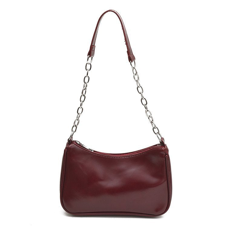 Damen modische Schultertasche mit Kettenriemen Nord Taschen