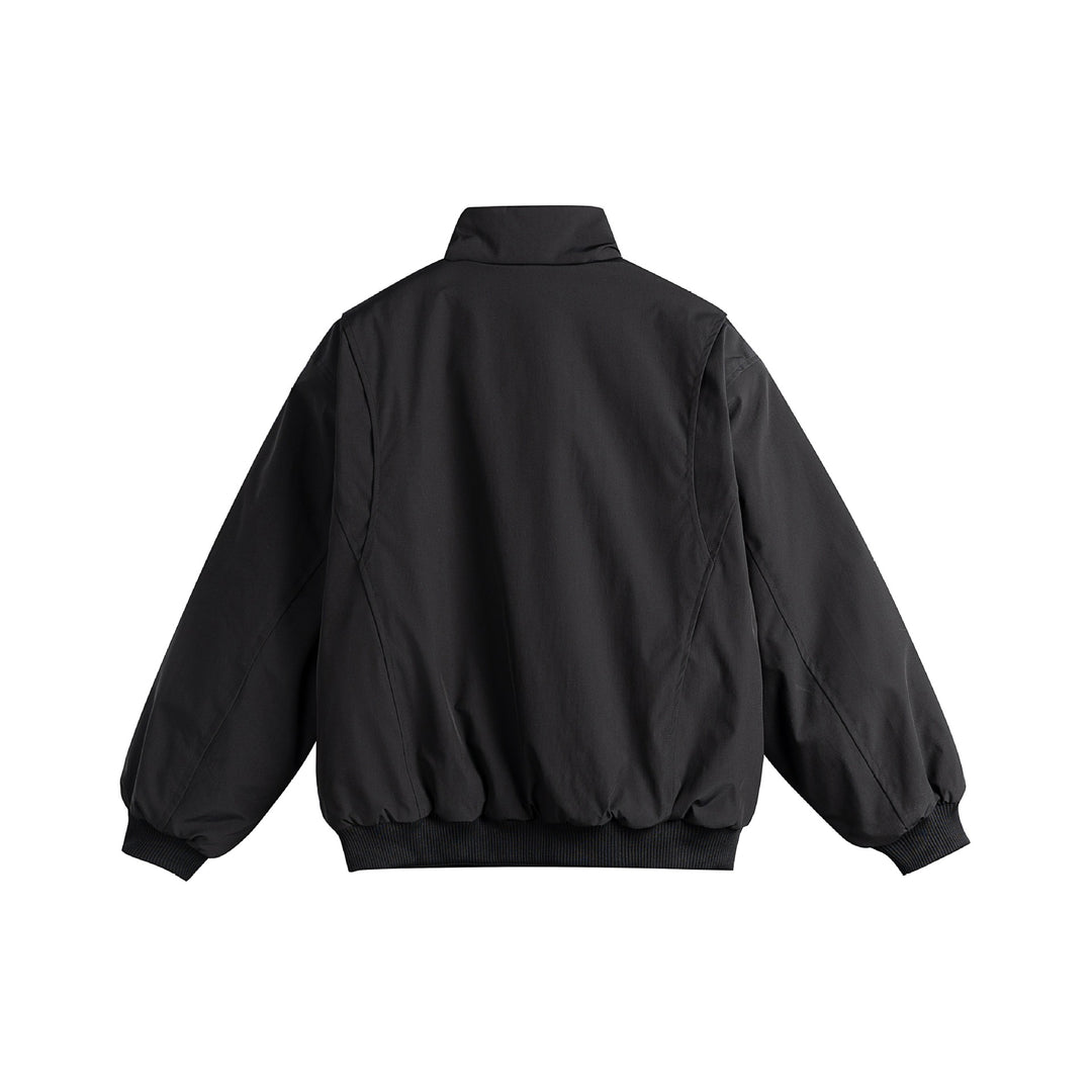 Damen Gefütterte Boxy‑Bomberjacke mit hohem Stehkragen und diagonal gesteppter Optik Nord Taschen