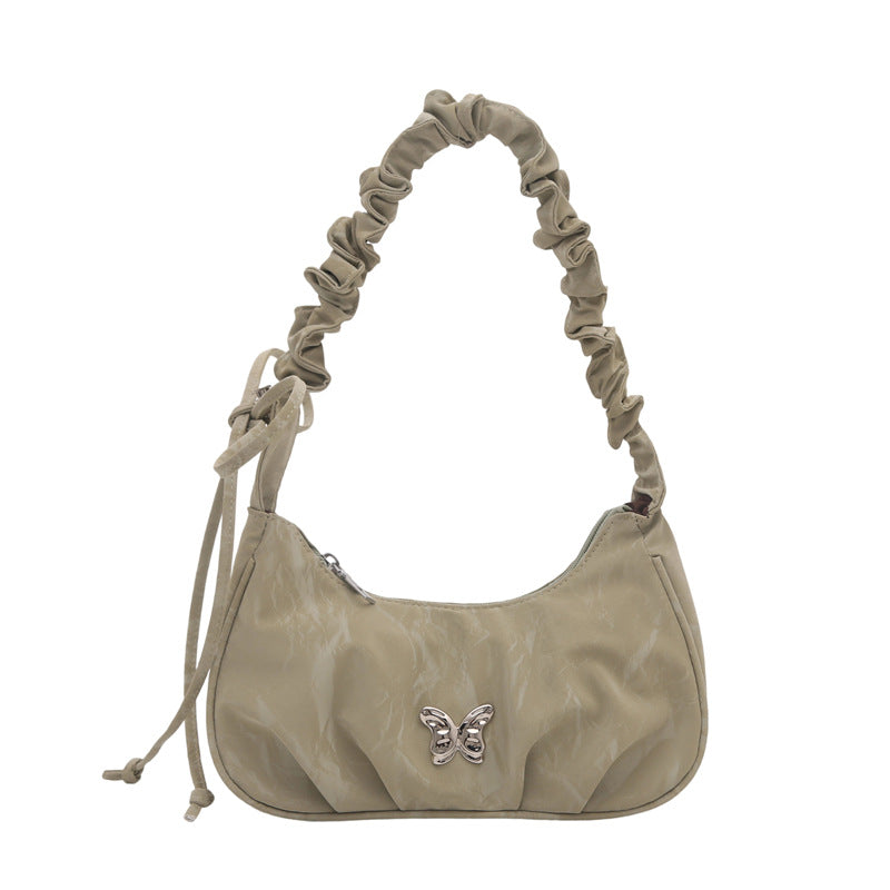 Damen Rüschentasche mit Schmetterlingsdetails Nord Taschen