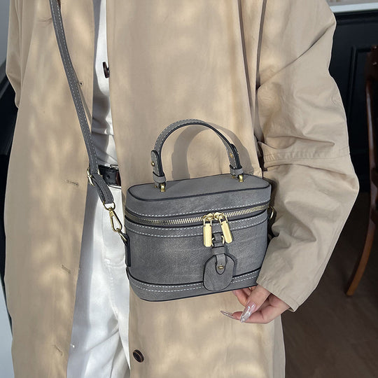Damen Handtasche mit elegantem Croco-Design und abnehmbarem Schulterriemen Nord Taschen
