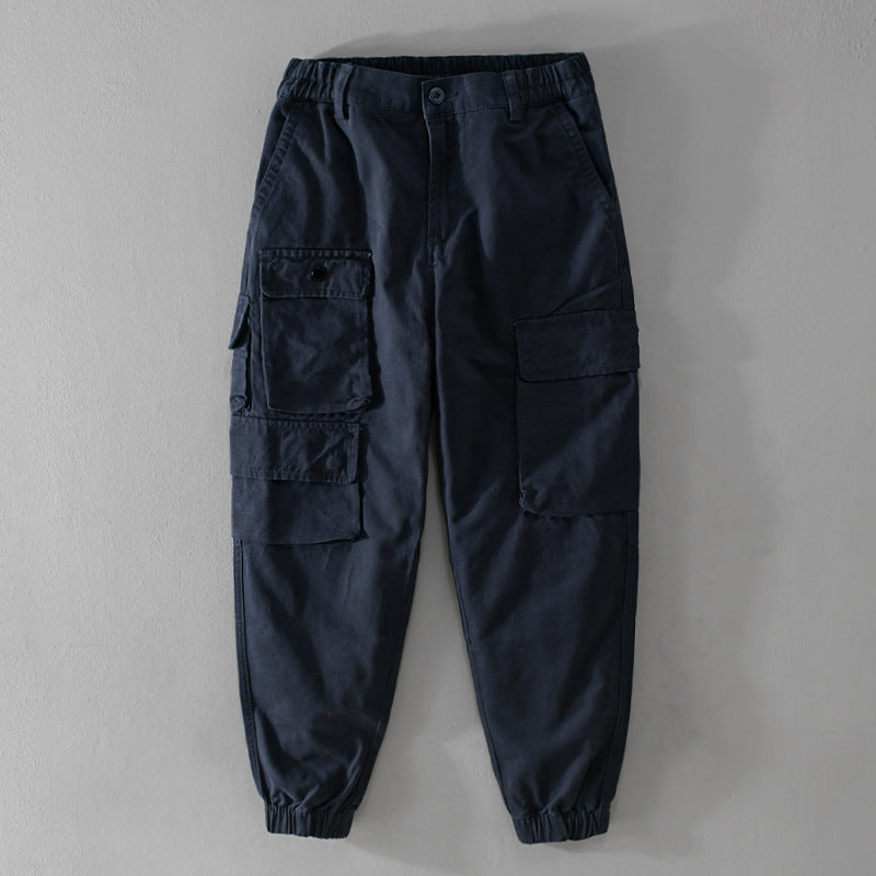 Herren Utility-Cargo-Jogger mit verstärkten Beintaschen und elastischem Knöchelbund Nord Taschen