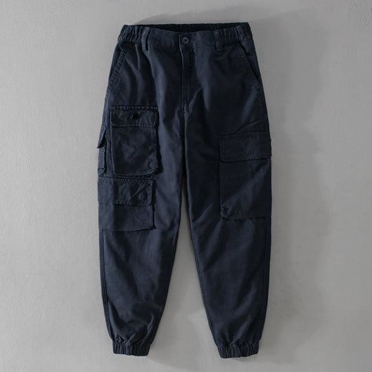 Herren Utility-Cargo-Jogger mit verstärkten Beintaschen und elastischem Knöchelbund Nord Taschen