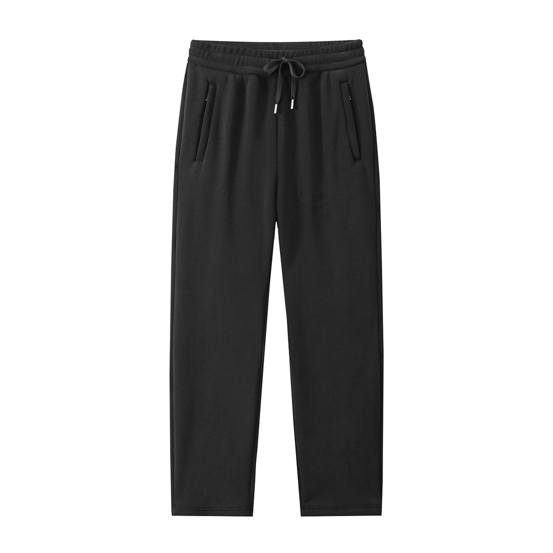 Herren Fleece-Jogginghose mit elastischem Bund, Kordelzug und gerippten Bündchen Nord Taschen