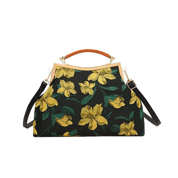 Damen elegante Handtasche mit floralem Design Nord Taschen 1780428170
