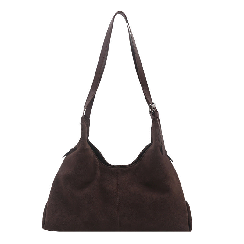 Damen modische Umhängetasche mit weichem Wildleder-Material Nord Taschen