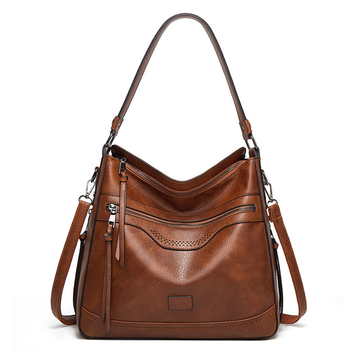Damen Hobo-Tasche mit elegantem Faltendesign und praktischen Fächern Nord Taschen