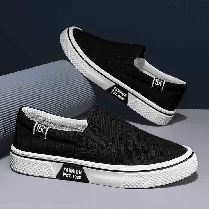 Damen bequeme Slip-On Sneakers aus atmungsaktivem Material