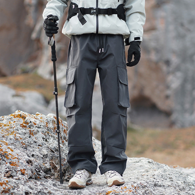 Herren Technische Outdoor-Cargohose mit Multifunktionstaschen und Stretcheinsätzen Nord Taschen