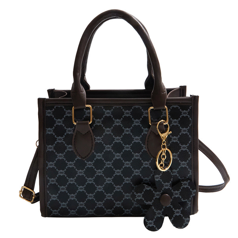 Damen elegante Handtasche im modischen Blumenmuster Nord Taschen