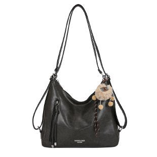 Damen multifunktionale Schultertasche aus hochwertigem Kunstleder Nord Taschen