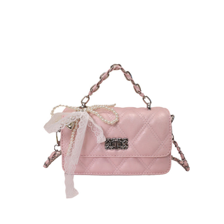 Damen edle Handtasche im modernen Steppdesign Nord Taschen