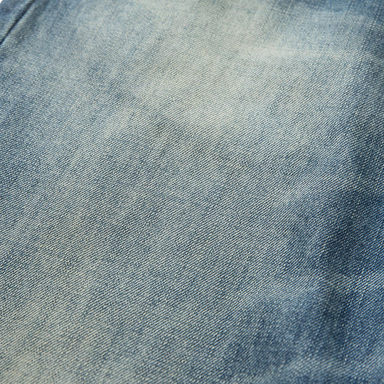 Damen Weite High‑Waist Relaxed Denim-Jeans mit Used‑Look Nord Taschen
