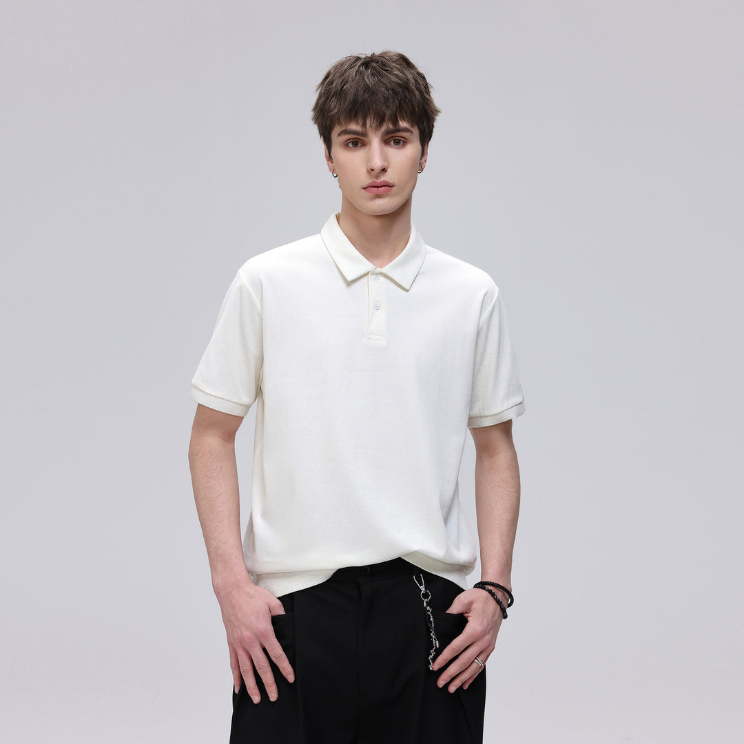 Herren Thermoregulierendes Piqué-Poloshirt mit feiner Struktur und Kurzarm Nord Taschen