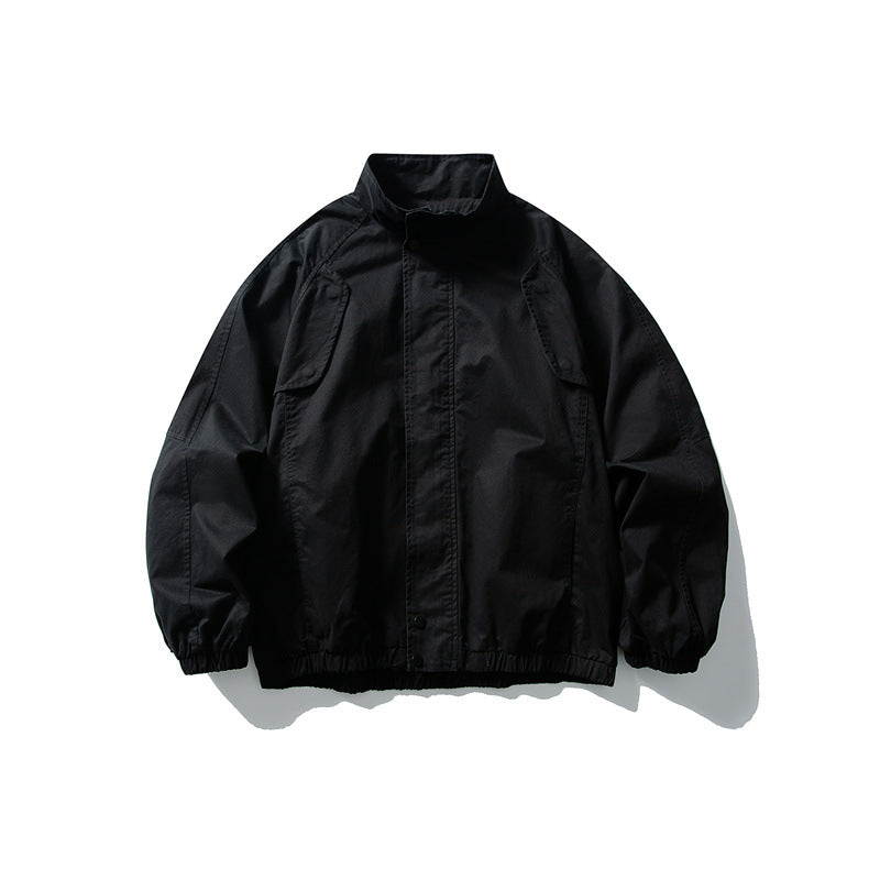 Unisex Boxy-Fieldblouson aus leichtem Ripstop mit verdeckter Reißverschlussblende und elastischem Saum Nord Taschen