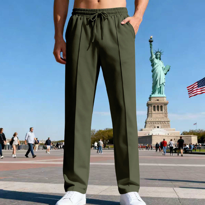 Jogginghose Herren bequem mit elastischem Bund und Taschen