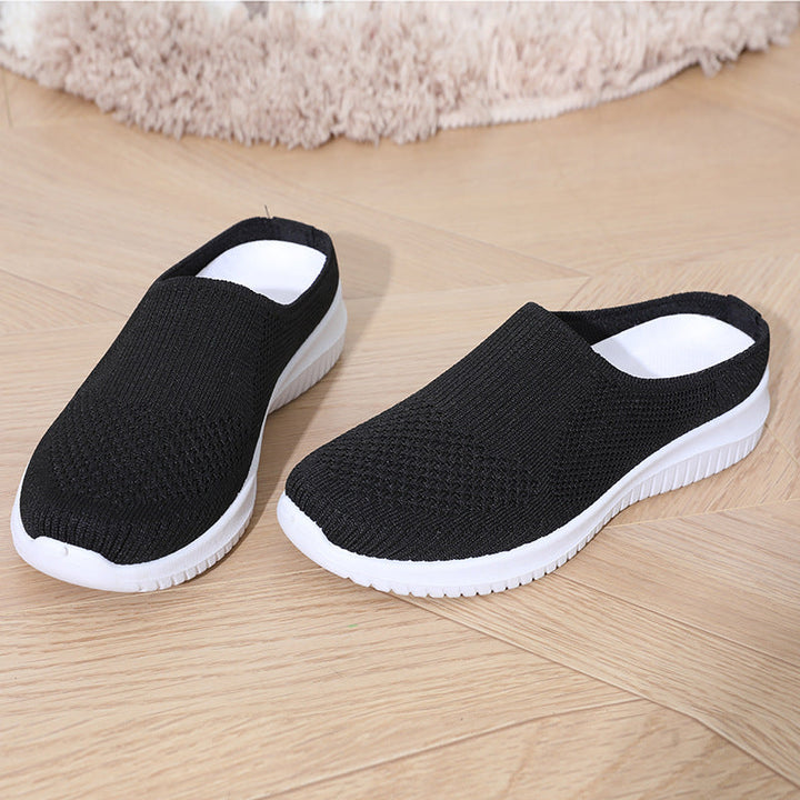 Damen bequeme und atmungsaktive Slip-On Sneaker
