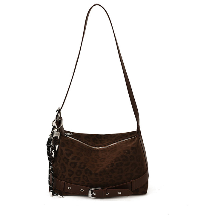 Damen modische Schultertasche mit angesagtem Gürtel-Detail Nord Taschen