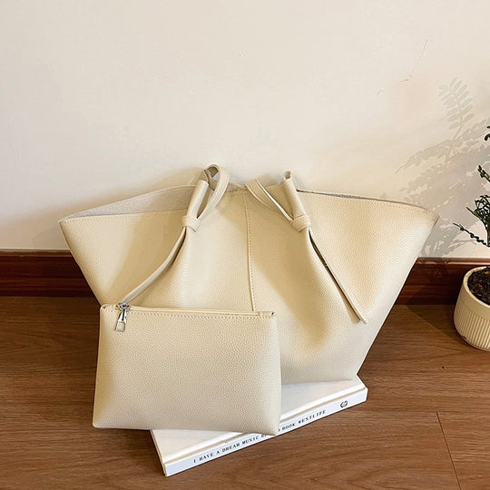 Damen vielseitige Handtasche mit abnehmbarem Kosmetiktäschchen Nord Taschen