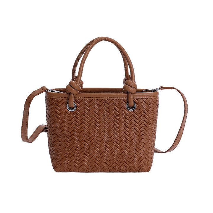 Damenhandtasche im modernen geflochtenen Design Nord Taschen