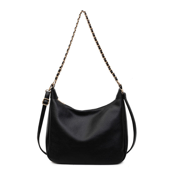 Damen Hobo Tasche mit kunstvoll geflochtenem Schulterriemen Nord Taschen
