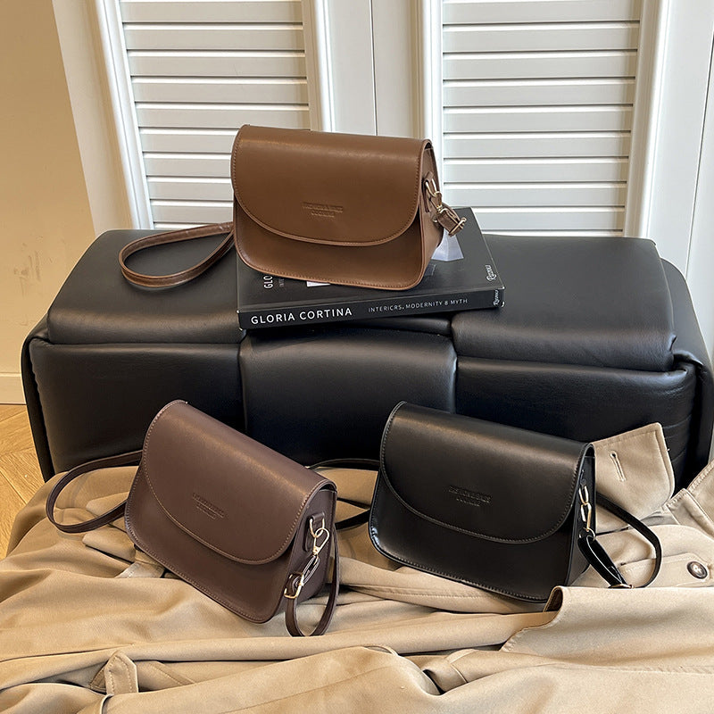 Damen elegante Umhängetasche mit praktischer Klappöffnung und geschmeidigem Design Nord Taschen