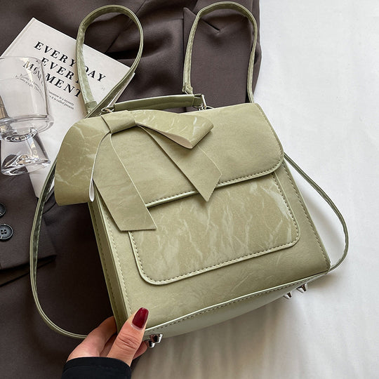 Damen Handtasche mit dekorativem Schleifendesign Nord Taschen