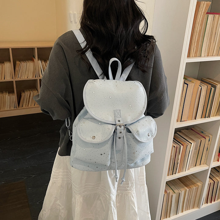 Damen Rucksack mit funkelndem Sternenmuster Nord Taschen