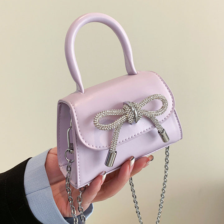 Damen Mini-Handtasche mit elegantem Kettenverschluss Nord Taschen