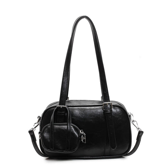 Damen vielseitige Handtasche mit abnehmbarem Mini-Portemonnaie Nord Taschen