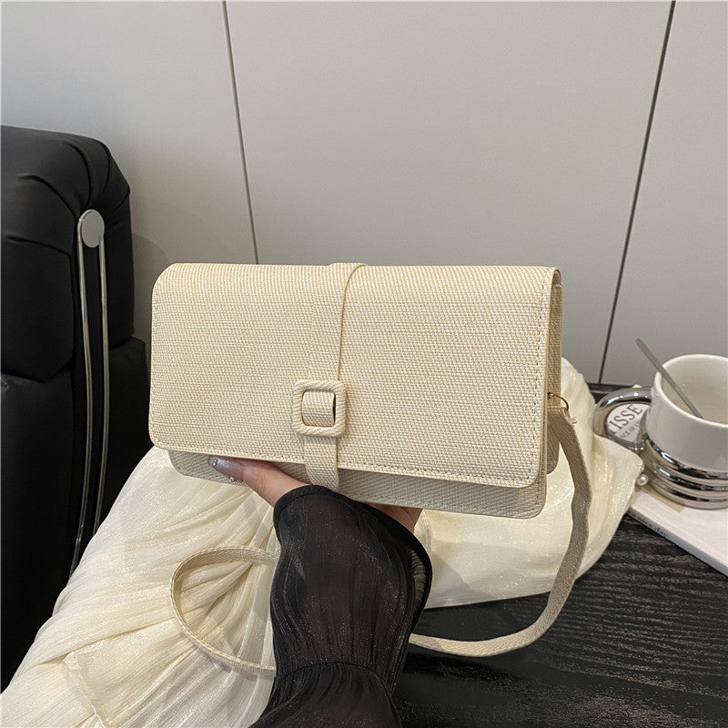 Damen Clutch mit eleganter Struktur Nord Taschen