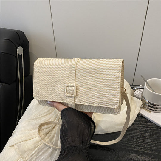 Damen Clutch mit eleganter Struktur Nord Taschen