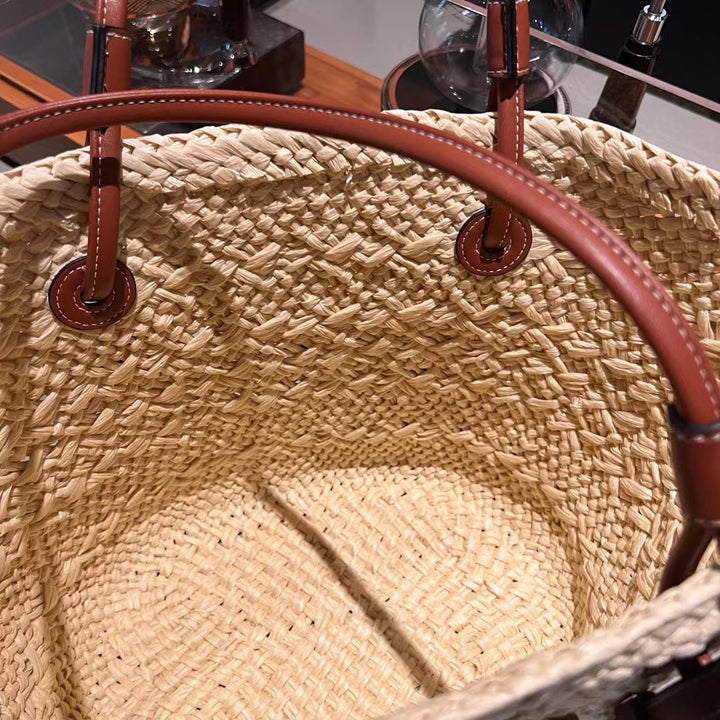 Damen Shopper-Tasche im eleganten Woven-Stil Nord Taschen