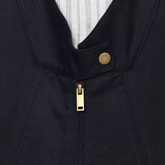 Damen Kurzer Boxy‑Blouson mit Stehkragen, aufgesetzten Pattentaschen und goldfarbenen Details Nord Taschen