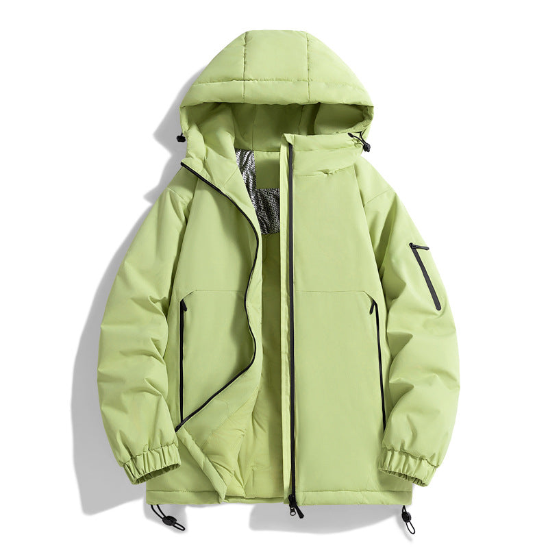 Unisex Warmer wasserabweisender Steppparka mit technischer Kapuze Nord Taschen