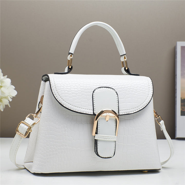 Damen elegante Handtasche mit luxuriösem Kroko-Design Nord Taschen