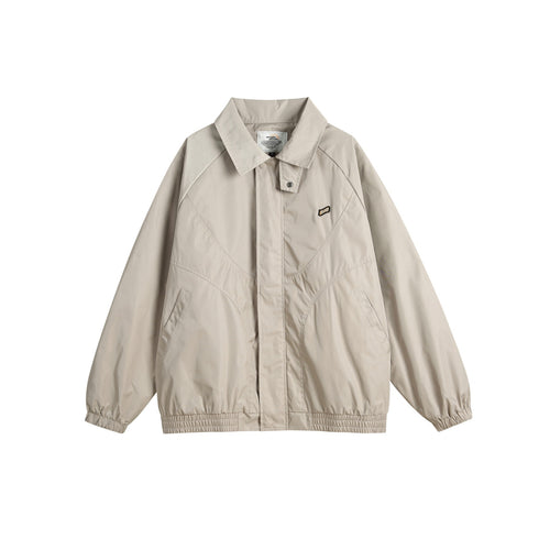 Unisex Boxy-Übergangsblouson mit Stehkragen und elastischem Saum Nord Taschen
