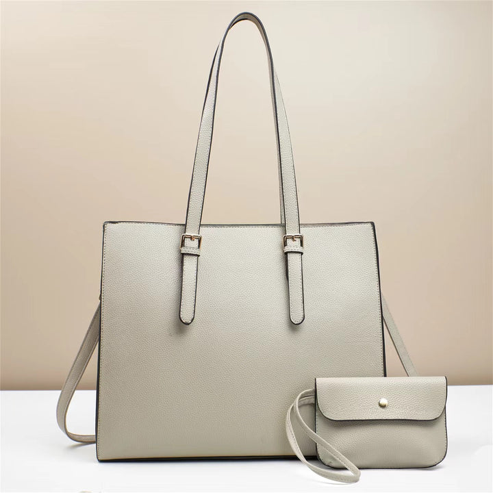 Damen elegante Shopper-Tasche mit abnehmbarer Mini-Tasche Nord Taschen