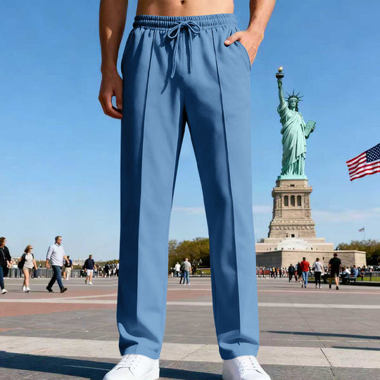 Jogginghose Herren bequem mit elastischem Bund und Taschen