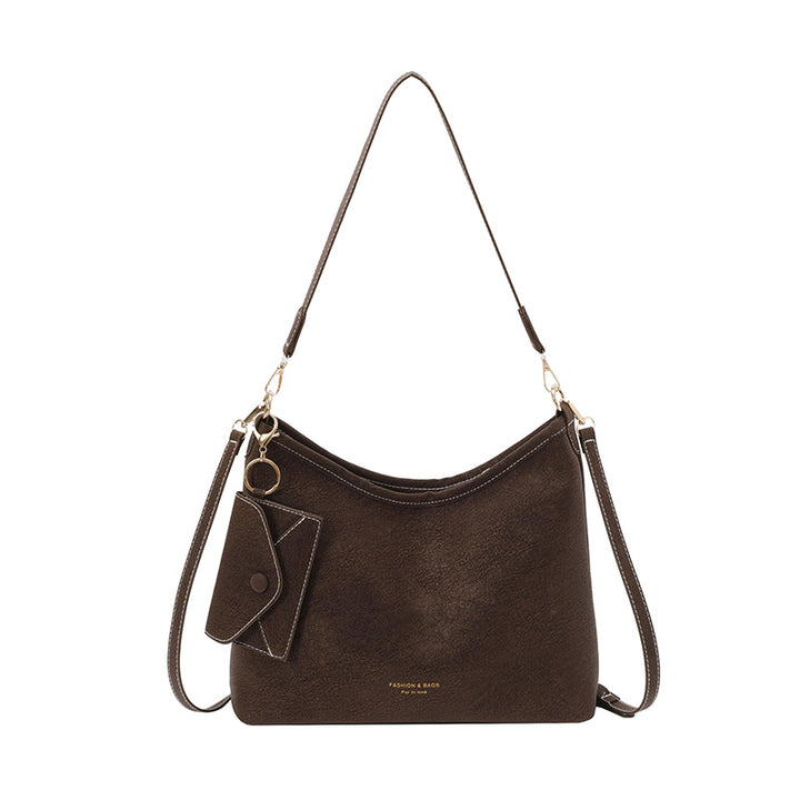 Damen modische Umhängetasche mit abnehmbarem Anhänger und elegantem Design Nord Taschen
