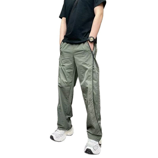 Herren Sportliche Freizeithose mit Reißverschluss und Seitentaschen Nord Taschen