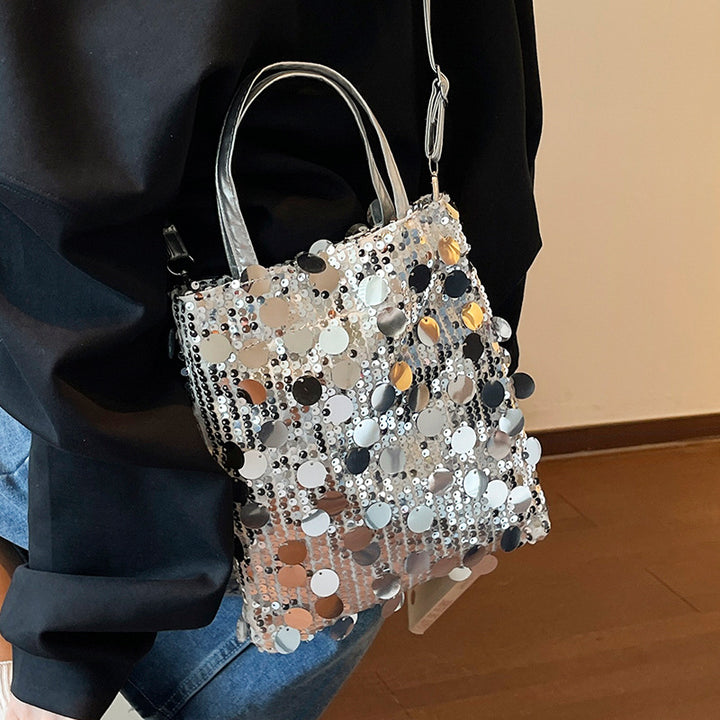 Damen Glitzernde Tasche mit verstellbarem Schulterriemen Nord Taschen