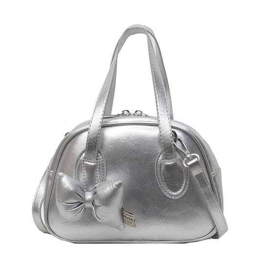 Damen Designer-Handtasche im verspielten Stil mit dekorativem Schleifen-Detail | Nord Taschen