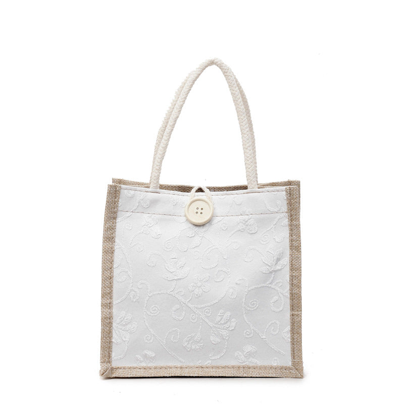 Damen Einkaufstasche mit zeitlosem floralen Design Nord Taschen