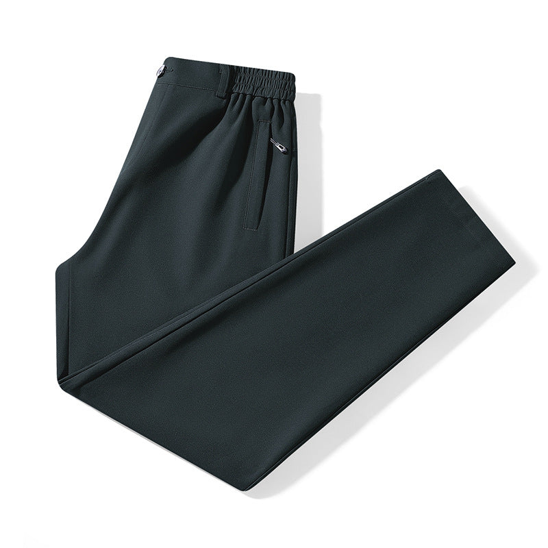 Herren Komfort-Freizeithose mit Teddyfleece-Innenlage und verdeckten Taschen Nord Taschen