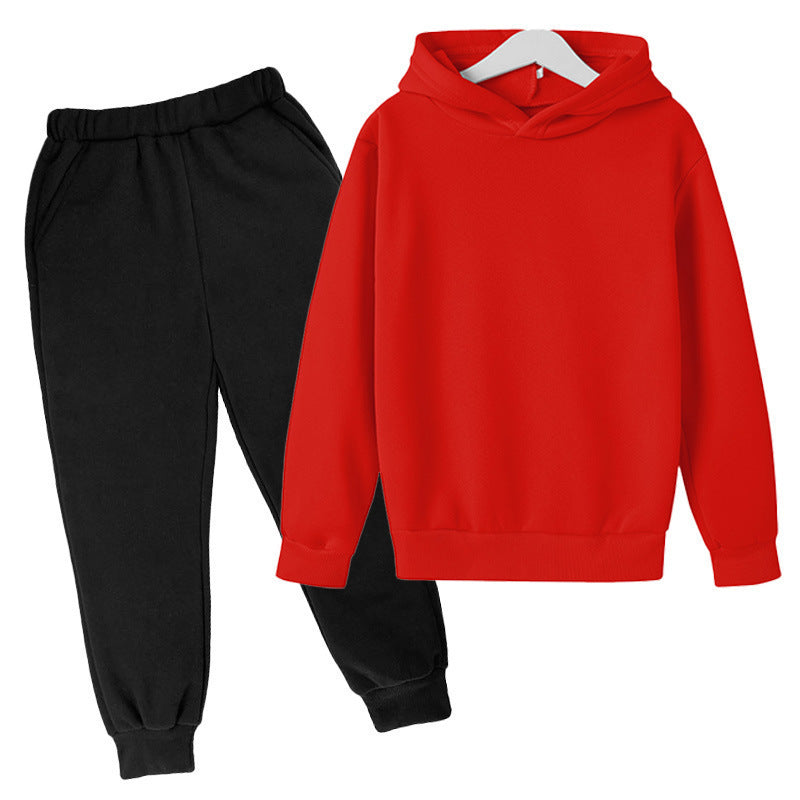 Unisex komfortables Hoodie und Jogger Set aus French Terry mit elastischem Bund und Rippbündchen Nord Taschen