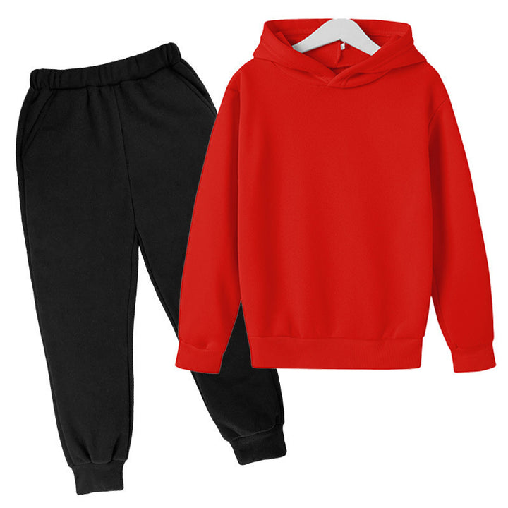 Unisex komfortables Hoodie und Jogger Set aus French Terry mit elastischem Bund und Rippbündchen Nord Taschen